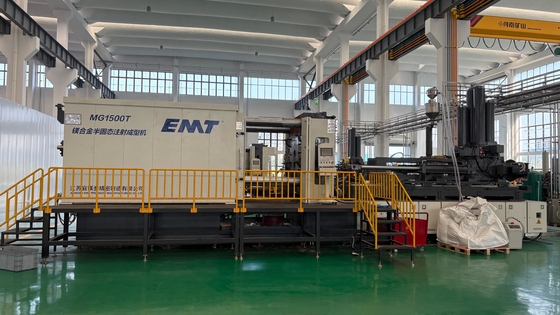 Un bon prix. 16 MPa Pression de fonctionnement systématique Système de coulée sous pression de magnésium 15000 kN Forces lourdes pour mélange liquide solide en ligne