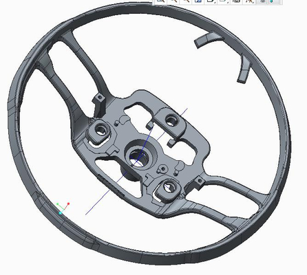 qualité Magnesium Alloy Steering Wheel Frame Metals Light Car Wheel Cover usine