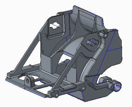 qualité EMT 2000T Die Car Seat Frame Magnesium Metal Alloy usine